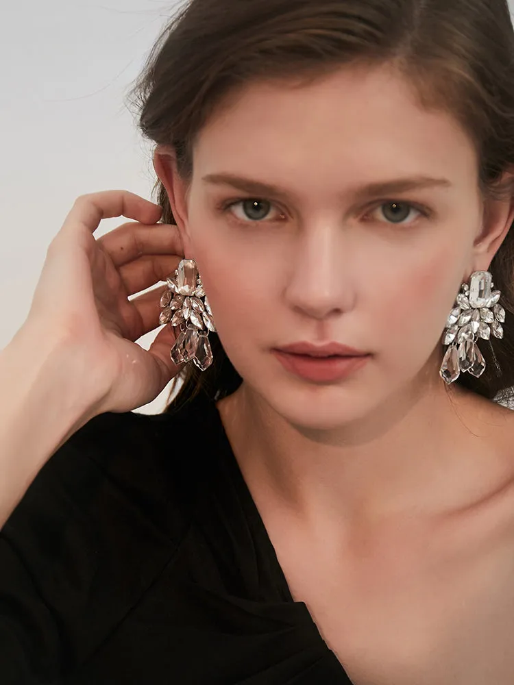 FN Irregular Pattern Minimalist Tassel Earrings LOJS118
