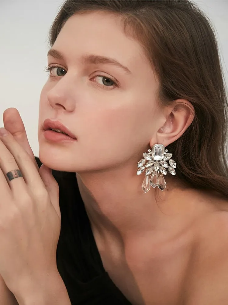 FN Irregular Pattern Minimalist Tassel Earrings LOJS118