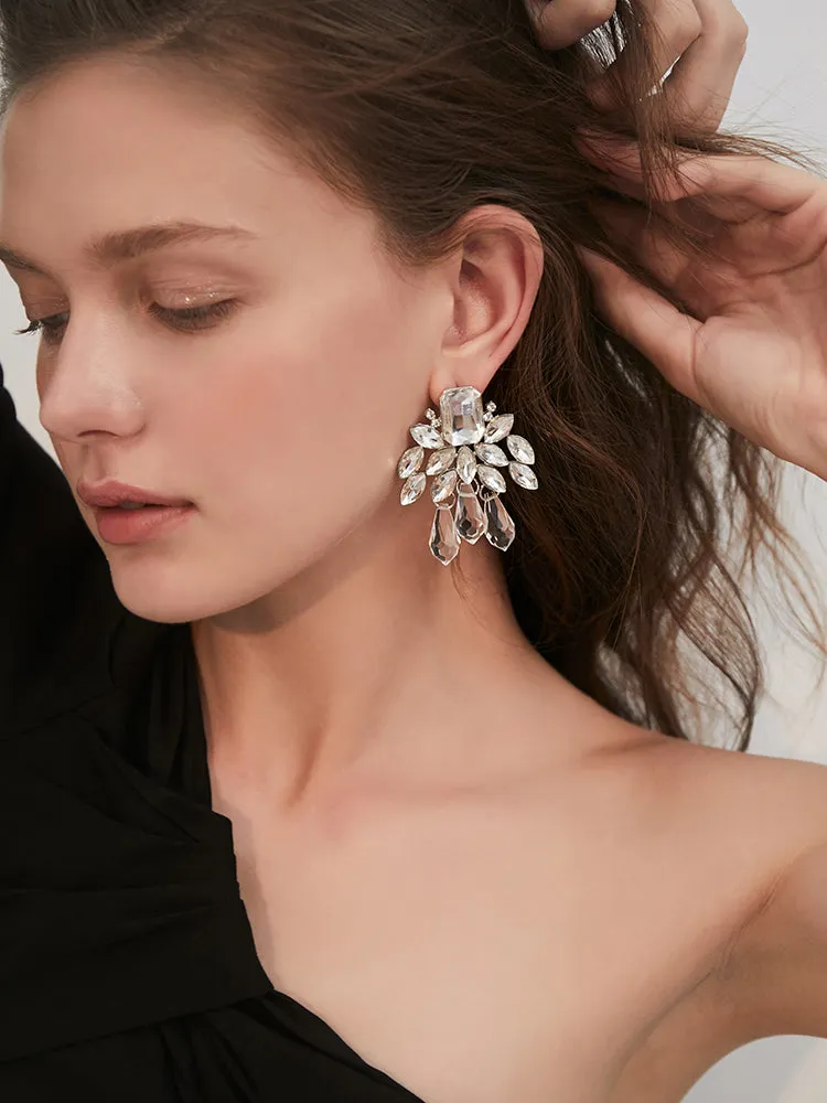 FN Irregular Pattern Minimalist Tassel Earrings LOJS118
