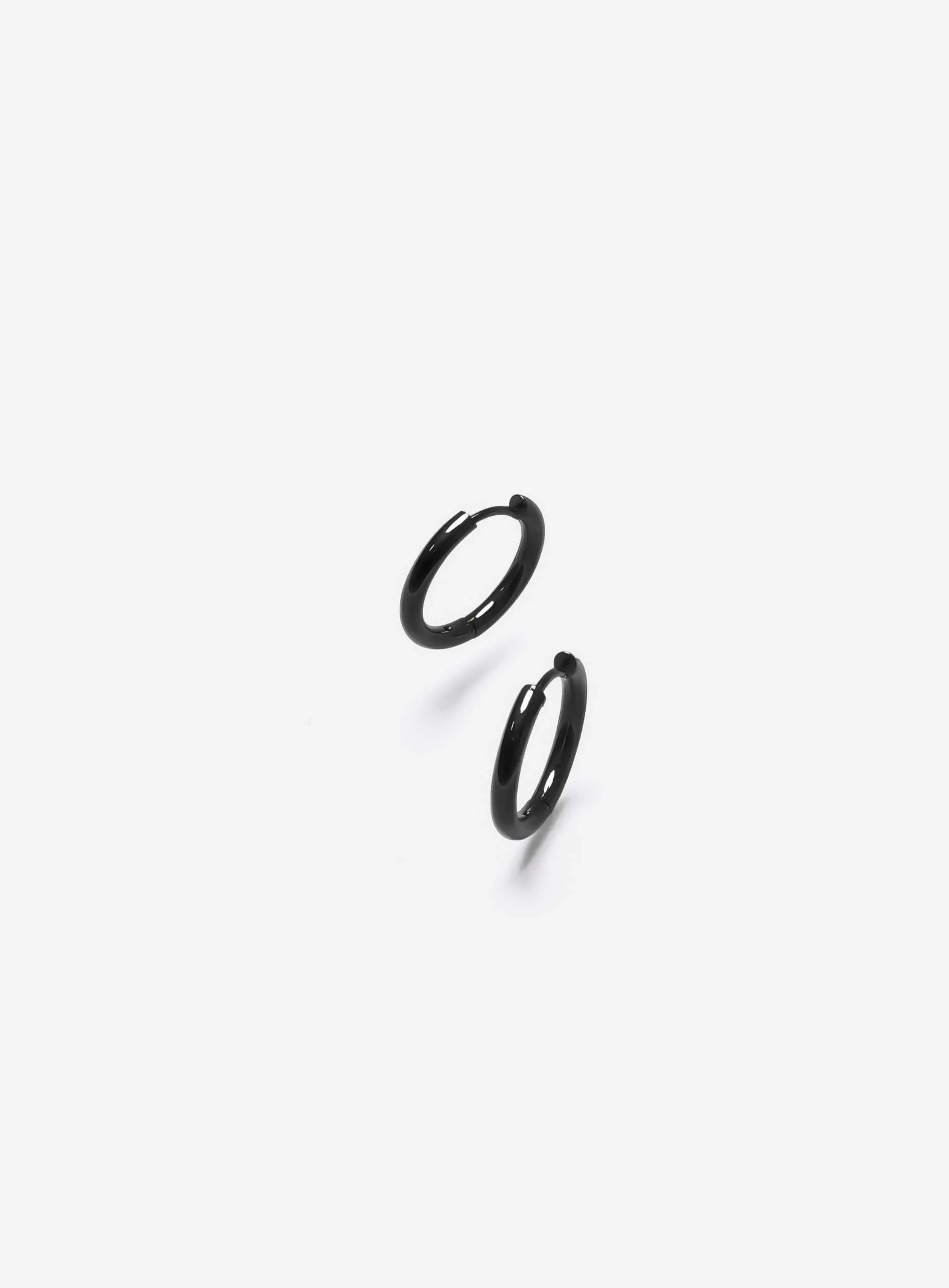 GD Simple Half Round Hoop Earrings