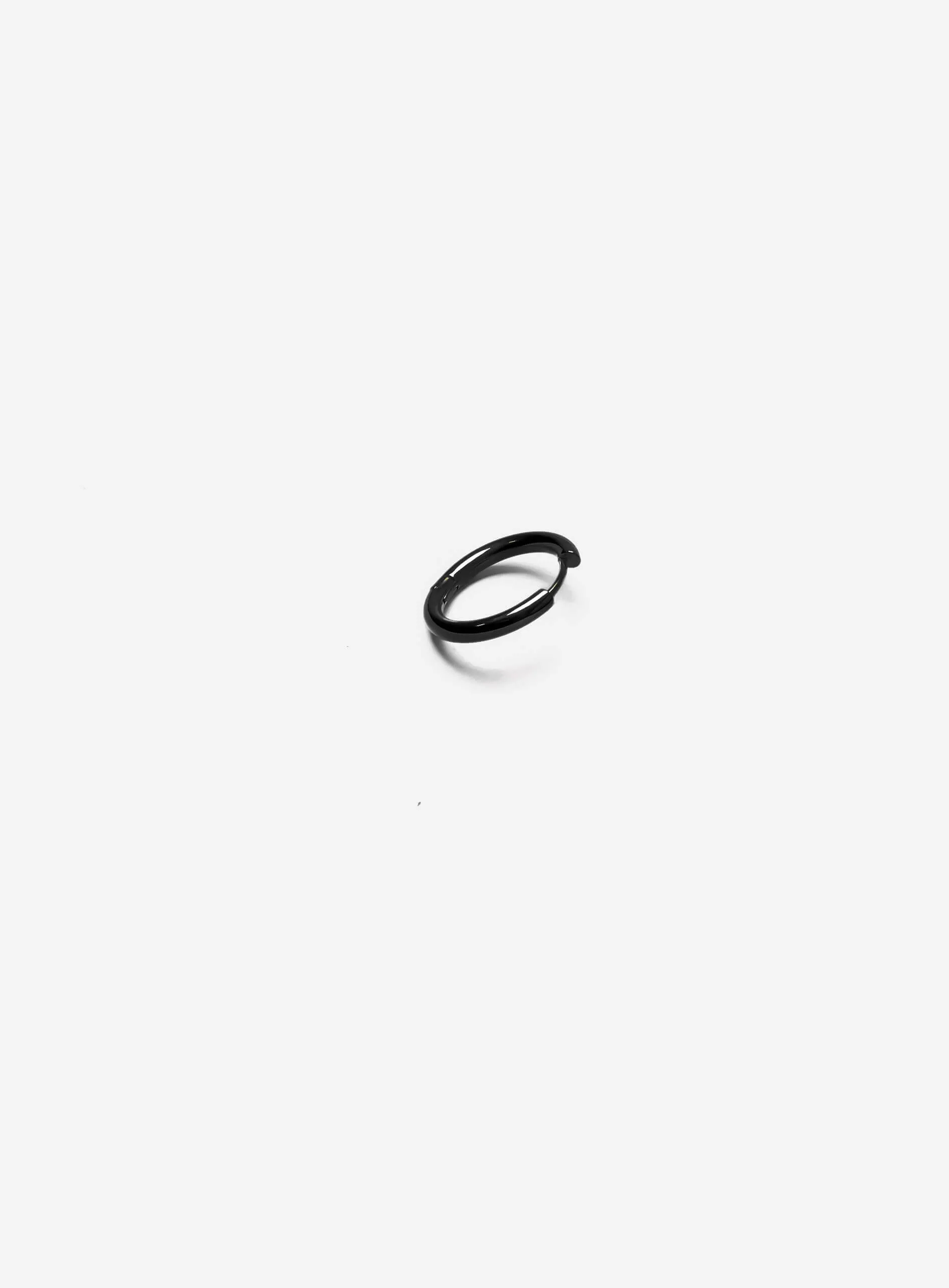 GD Simple Half Round Hoop Earrings