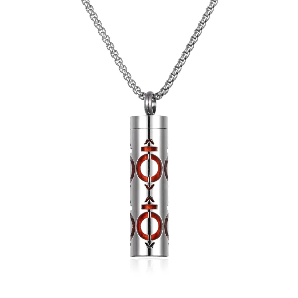 Geometric Aromatherapy Necklace