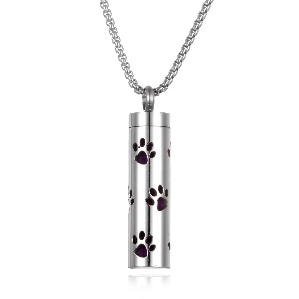 Geometric Aromatherapy Necklace