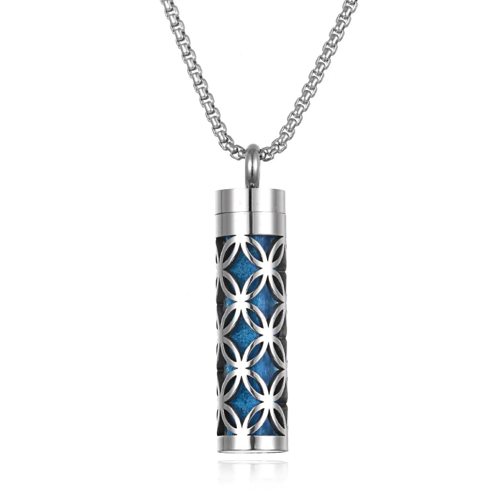 Geometric Aromatherapy Necklace