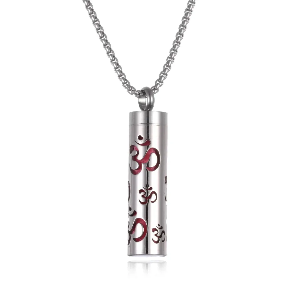 Geometric Aromatherapy Necklace
