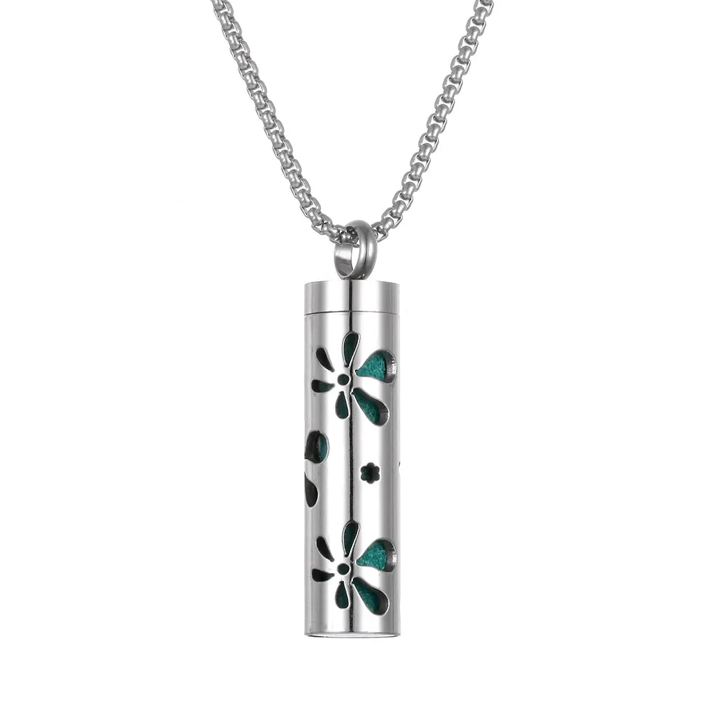 Geometric Aromatherapy Necklace