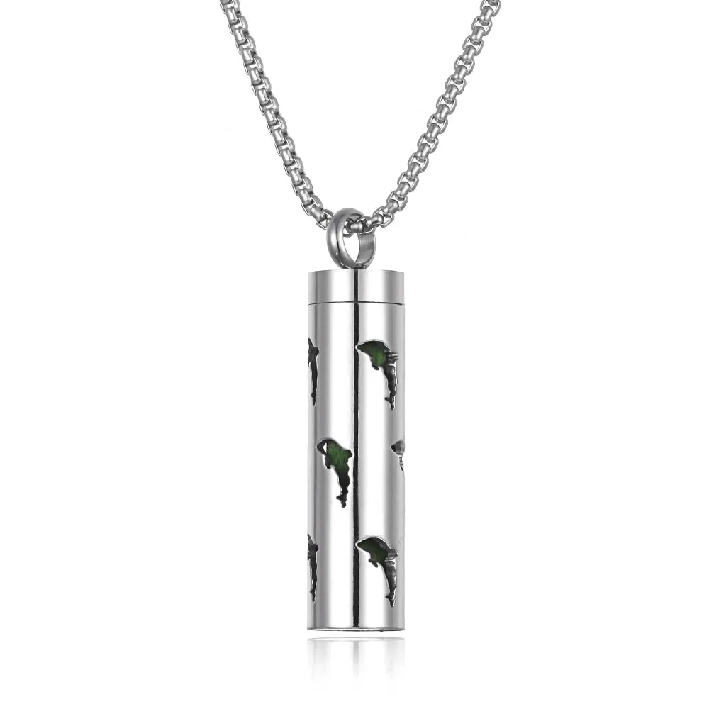 Geometric Aromatherapy Necklace