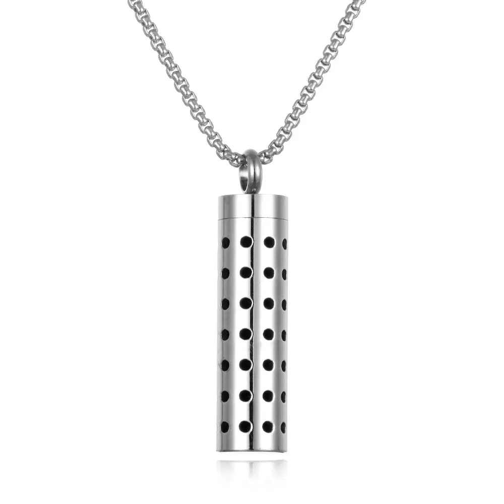 Geometric Aromatherapy Necklace