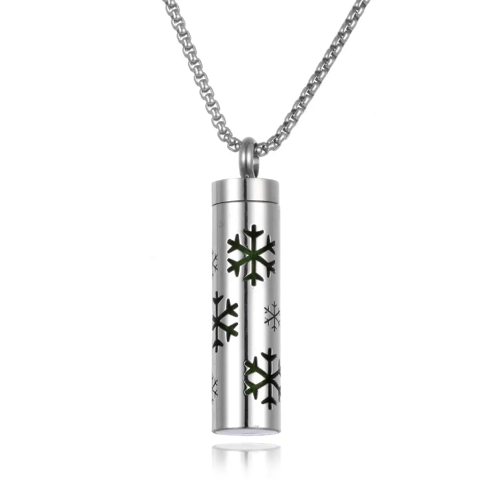 Geometric Aromatherapy Necklace