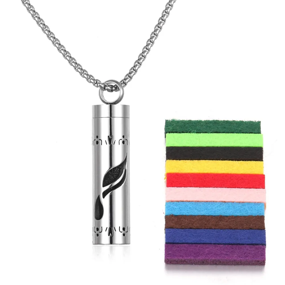 Geometric Aromatherapy Necklace