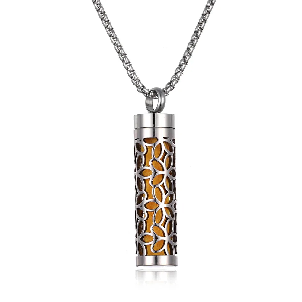 Geometric Aromatherapy Necklace