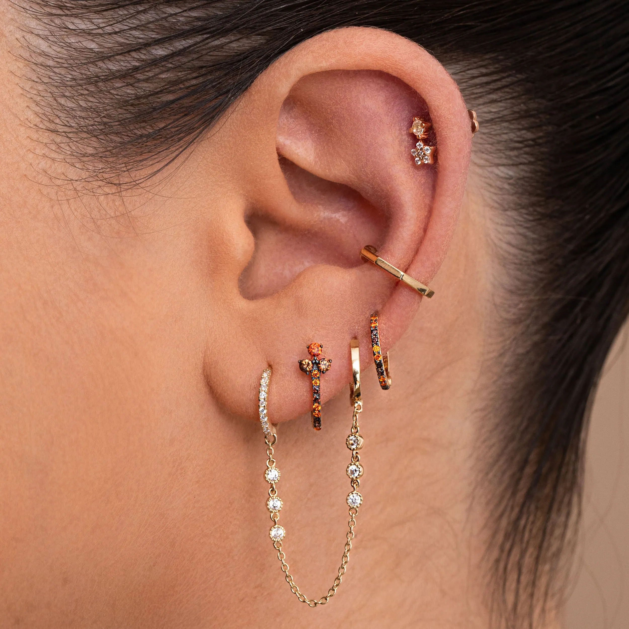 Geometric Cuff Earring