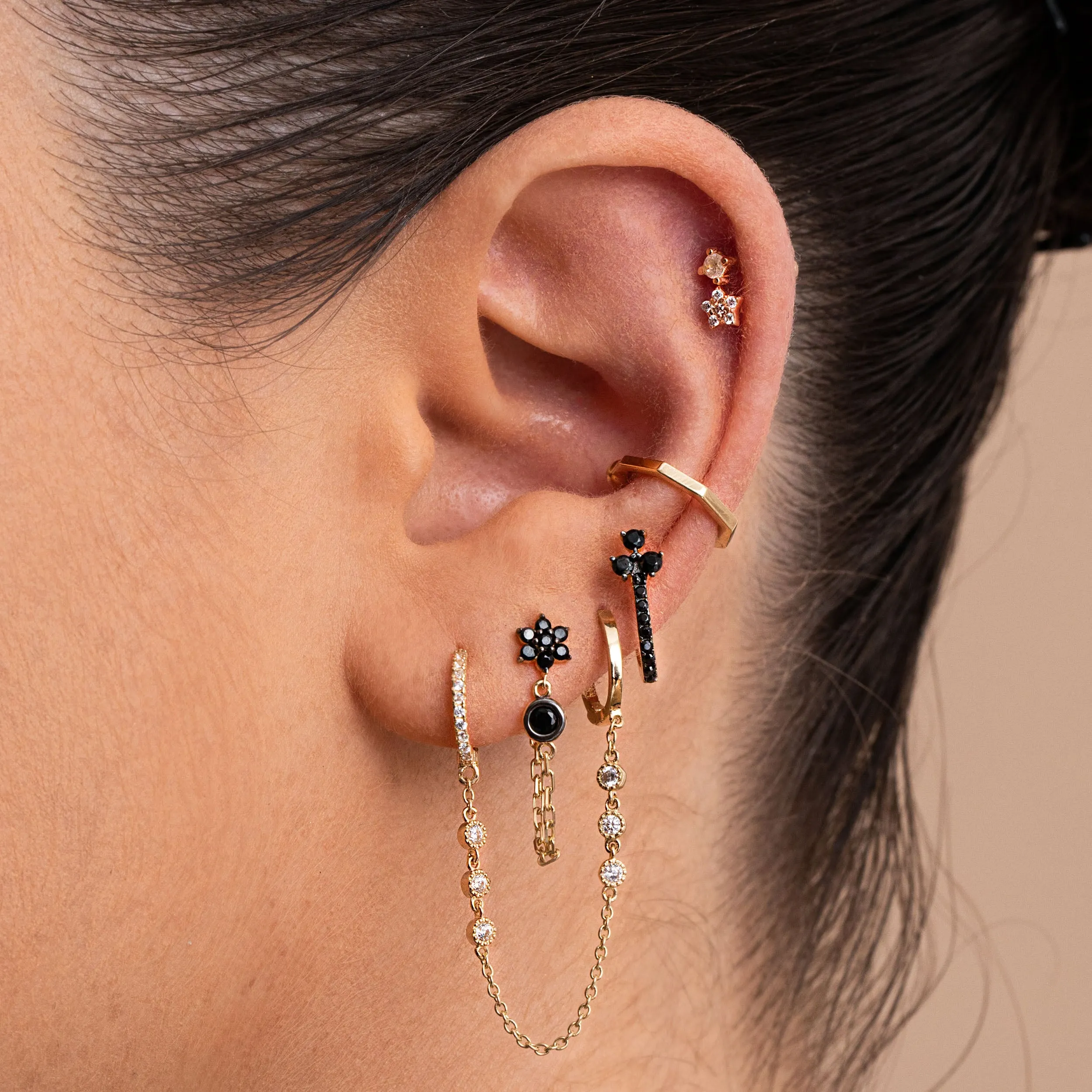 Geometric Cuff Earring
