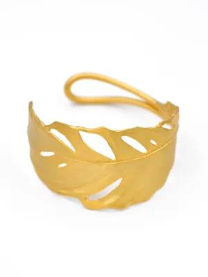 Golden Bronze Feather Cuff