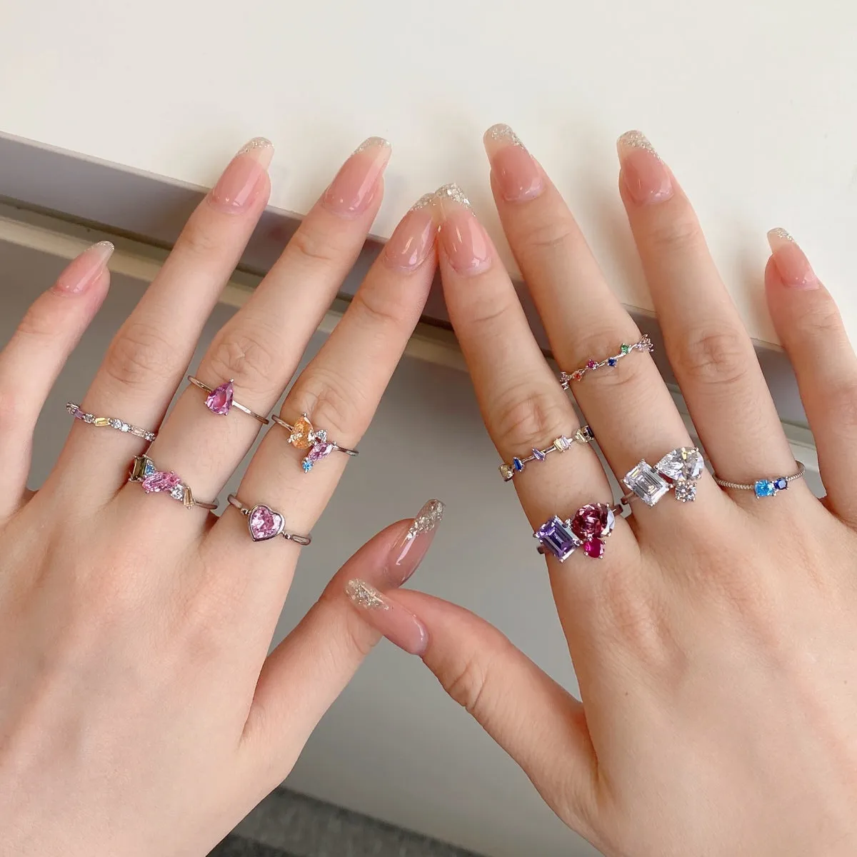 [Goodv]Unique Trapezoid Cut Daily Ring