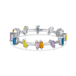 [Goodv]Unique Trapezoid Cut Daily Ring