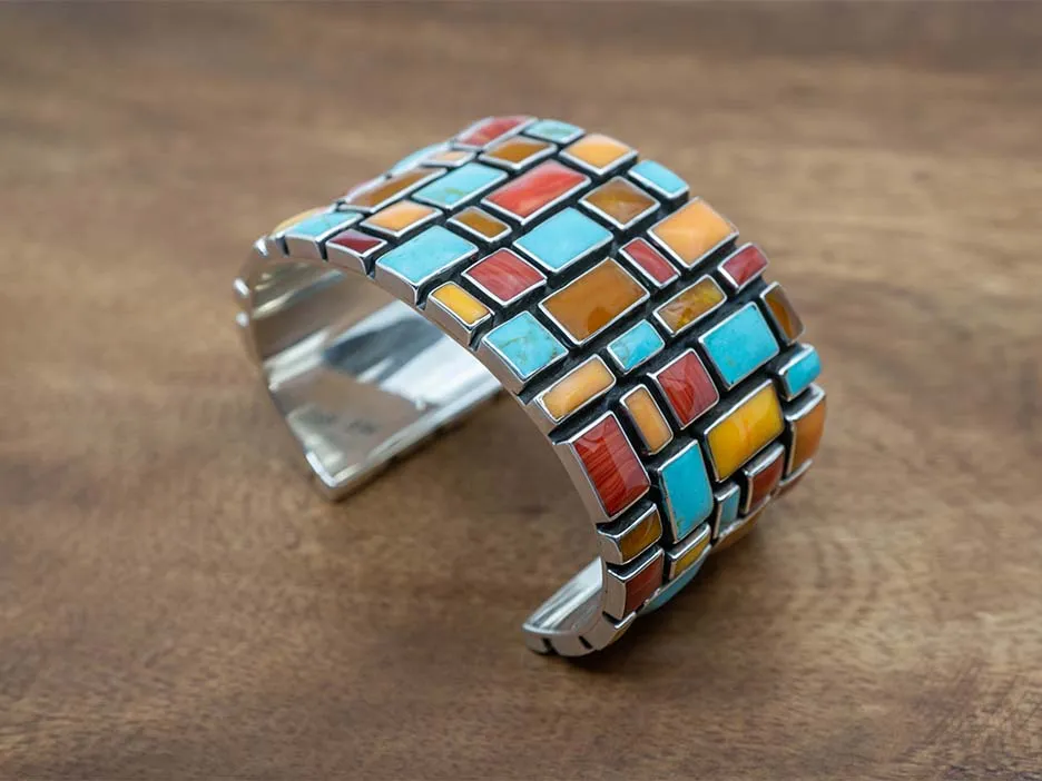Grande Tejano Mosaic Cuff