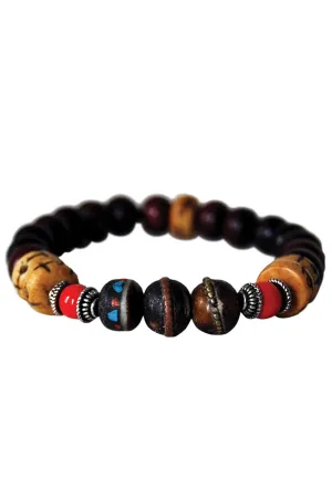 Hand Carved Good Luck Bracelet