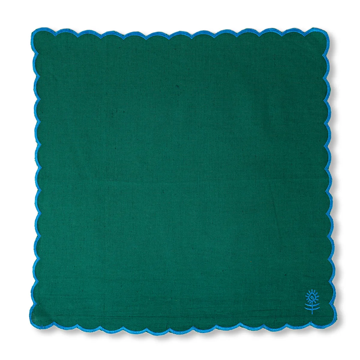 Icon Linen Napkins S/4 - Emerald   Peacock