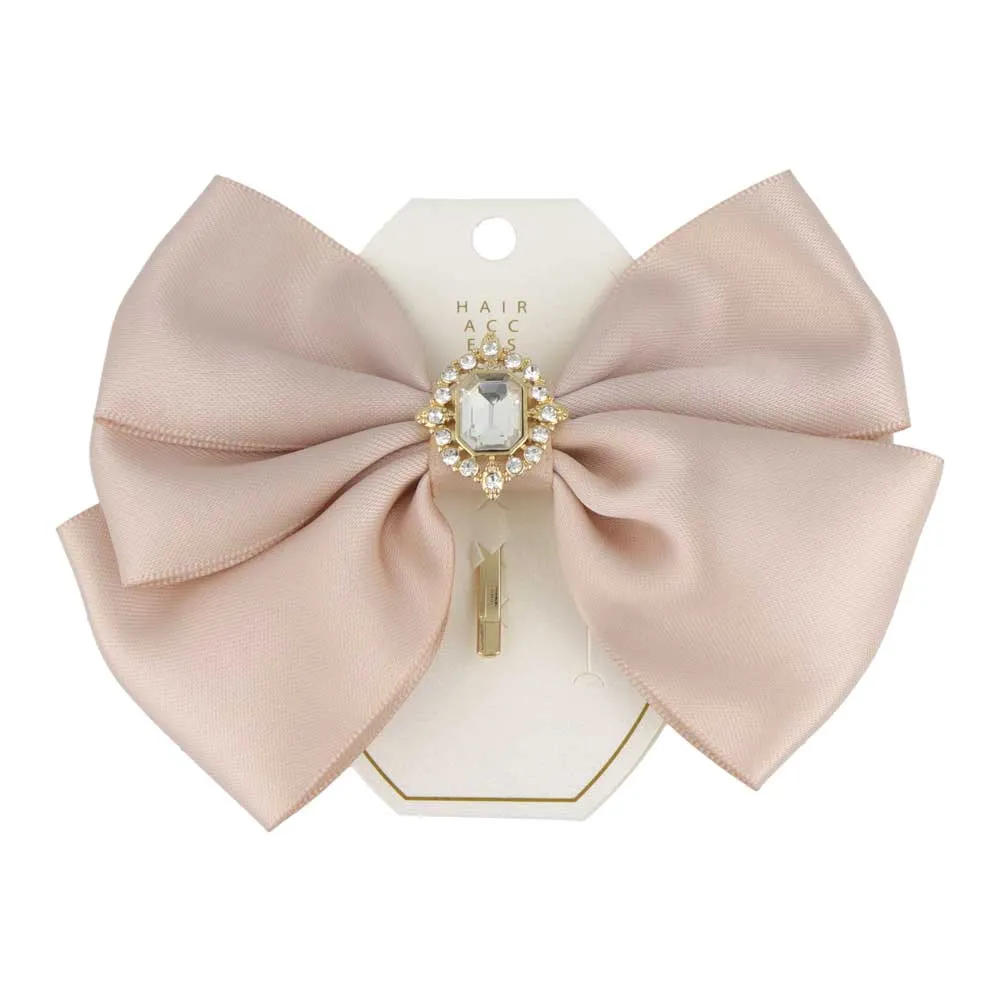 Jeweled Bow Pony Hook