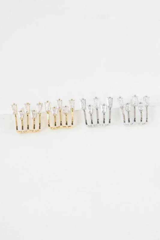Kalimba Post Earrings