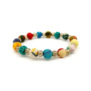 Kantha Stackable Bracelet