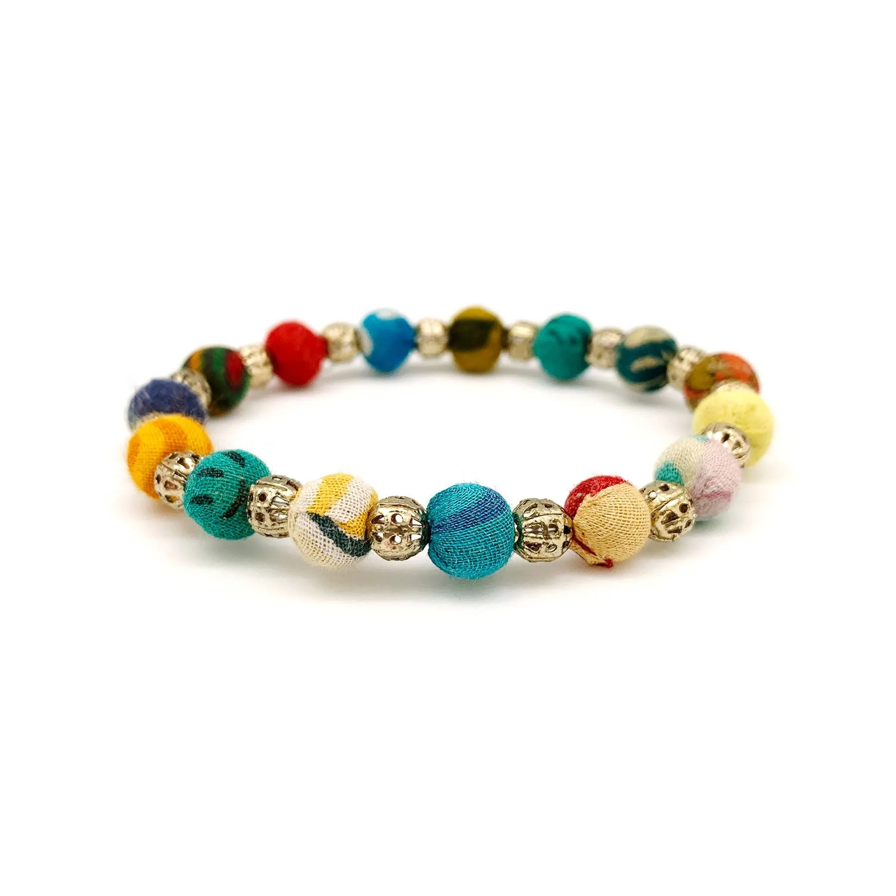 Kantha Stackable Bracelet