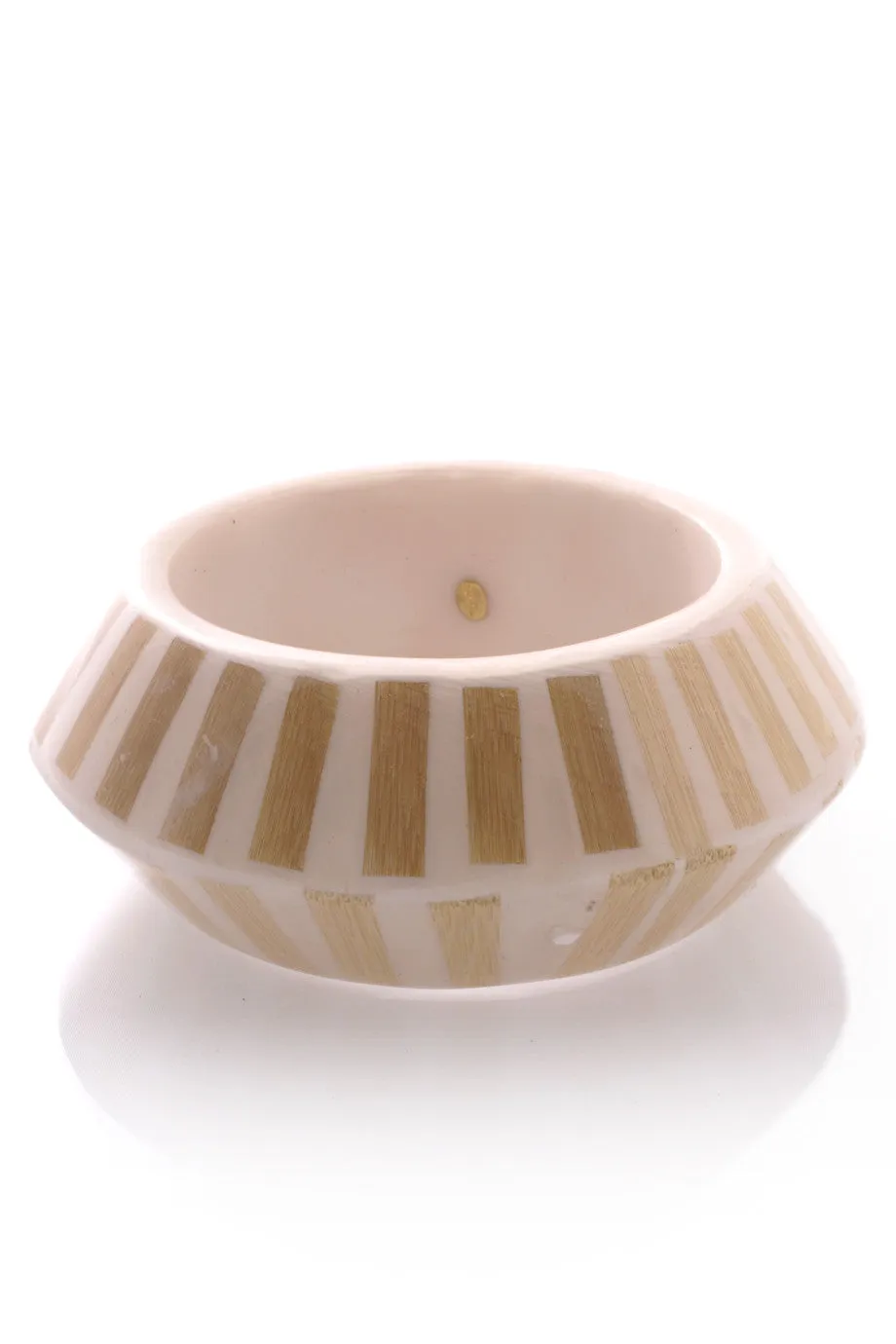 KENNETH JAY LANE Large Ivory Wooden Zebra Bracelet