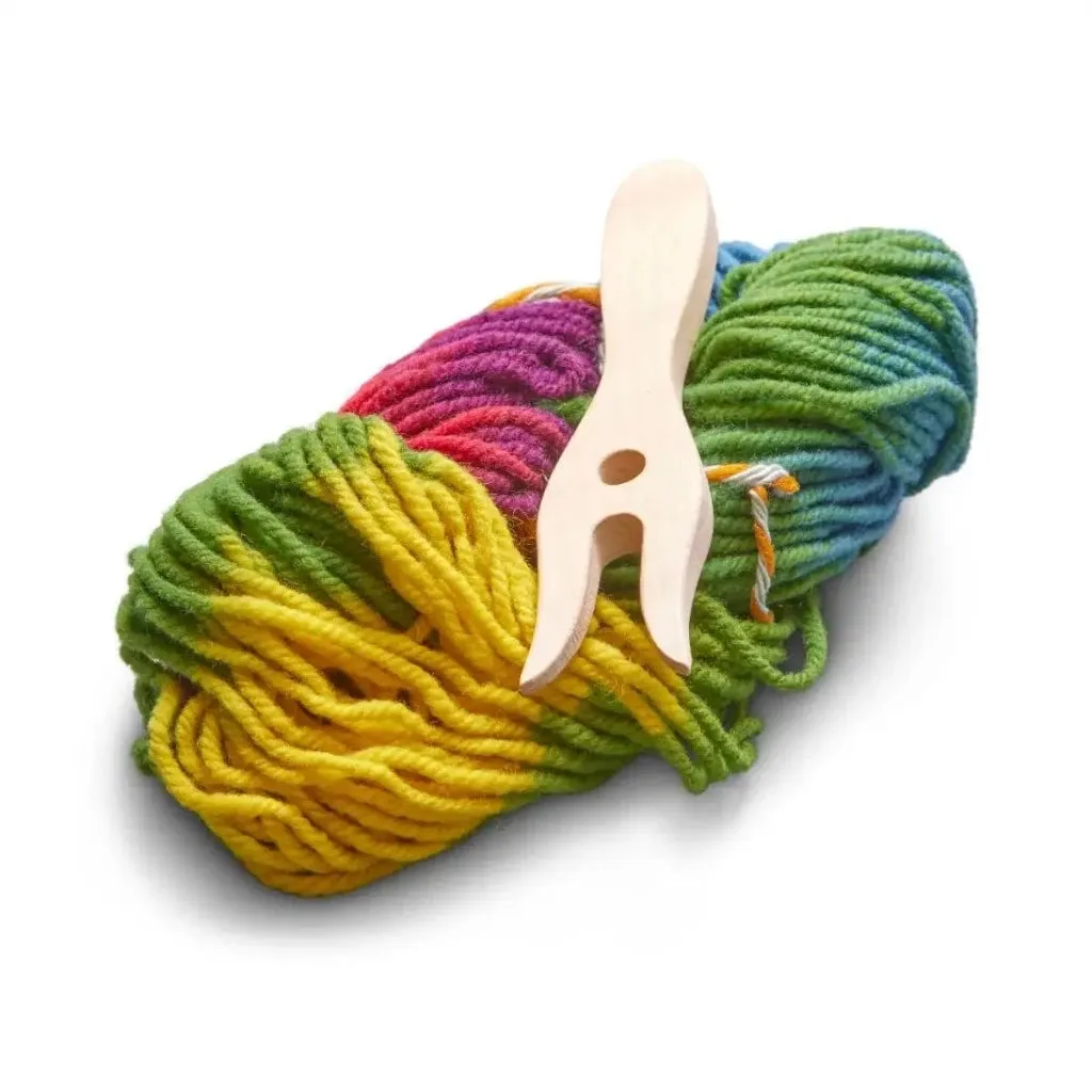 Knitting fork   yarn kit