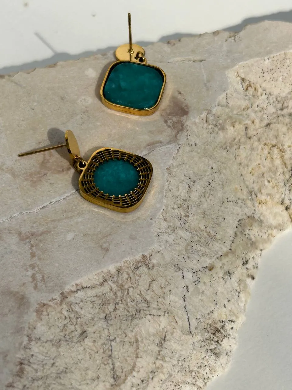 Lazur simple earrings