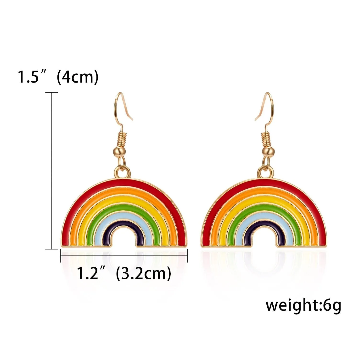 LGBT Rainbow Earrings