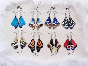 Lightweight Butterfly Wings Earrings