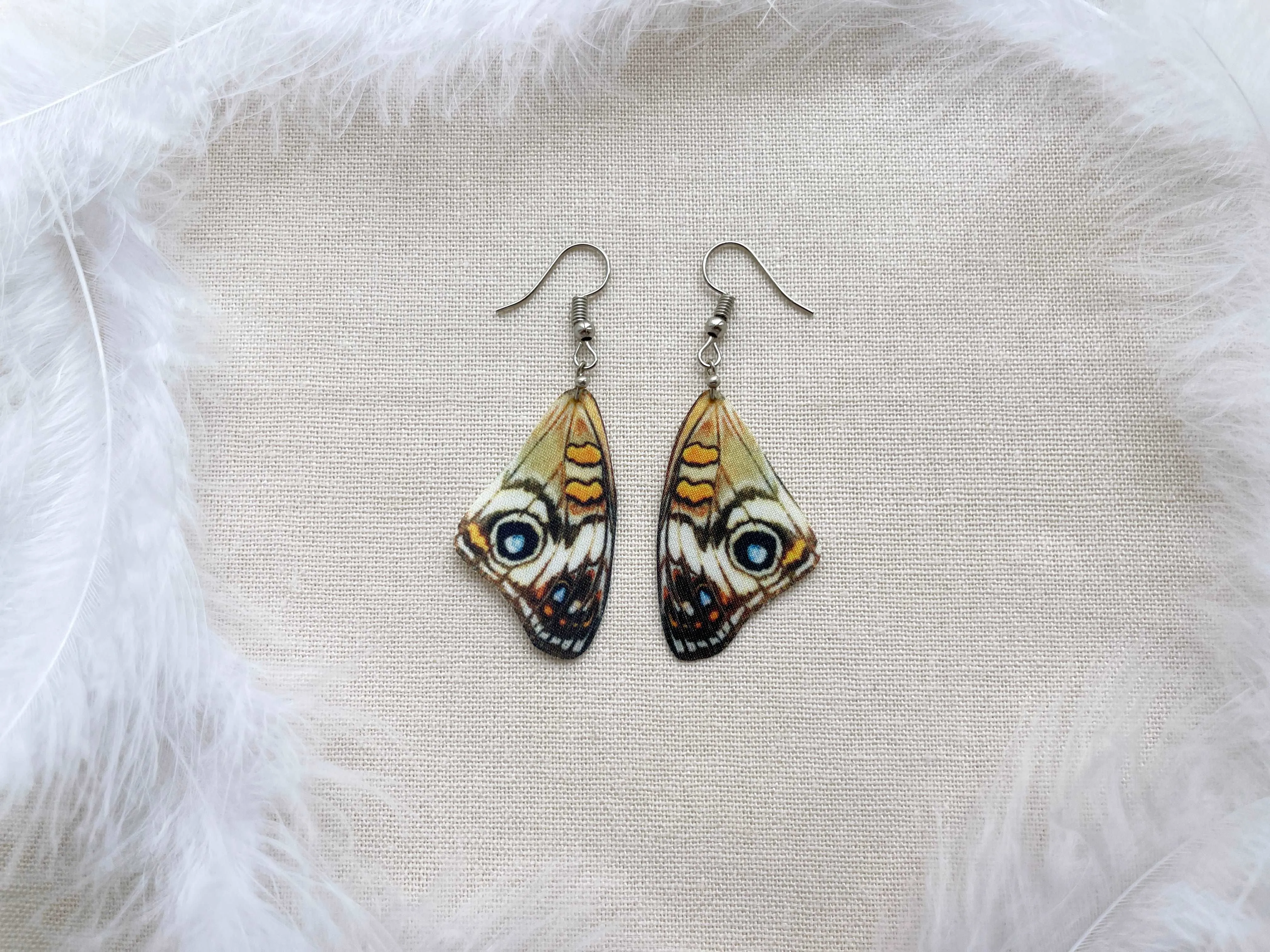 Lightweight Butterfly Wings Earrings
