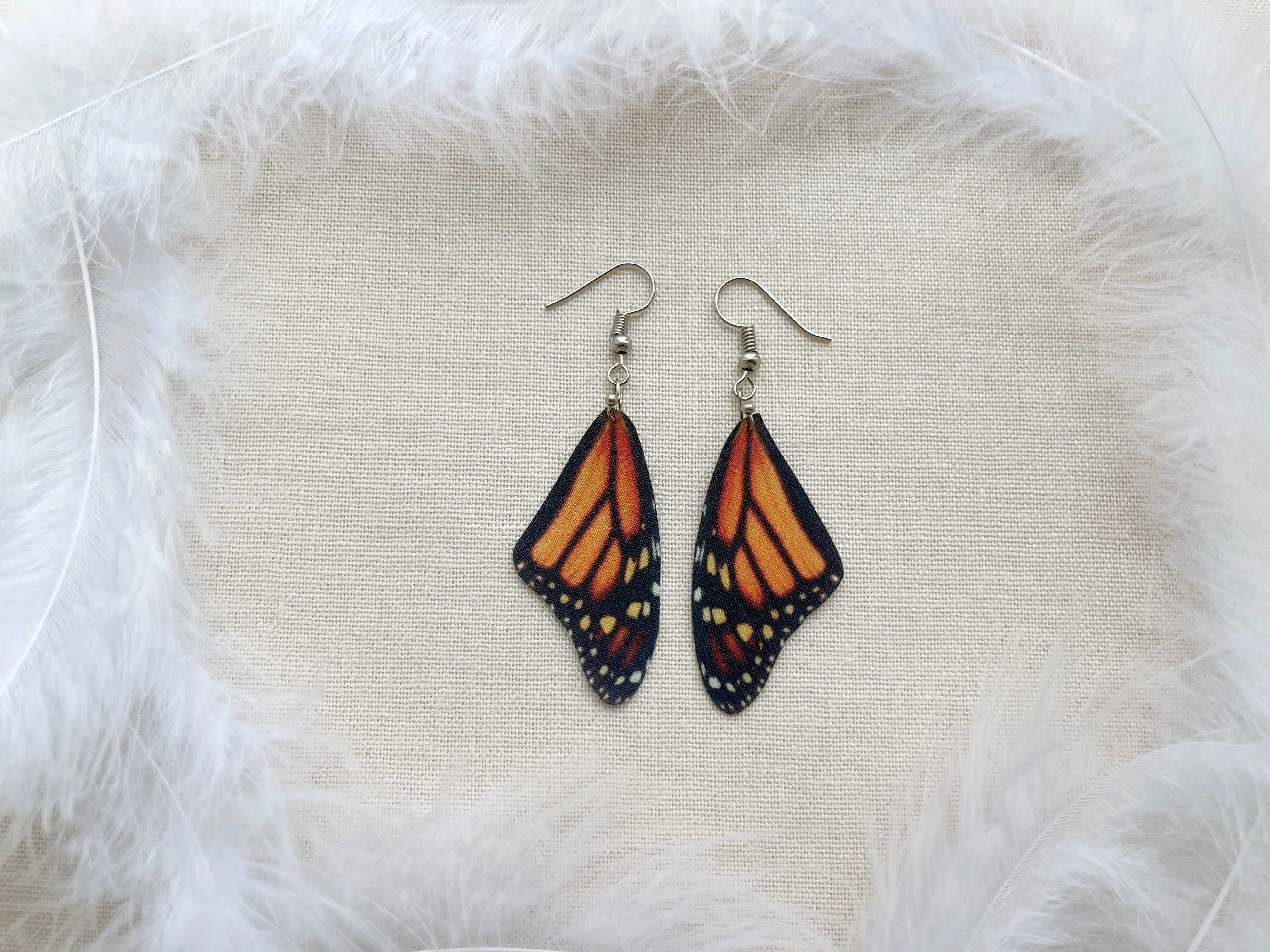 Lightweight Butterfly Wings Earrings