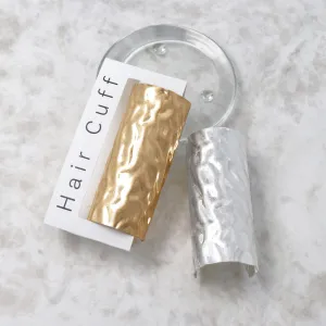 Long Hammered Arch Ponytail Cuff