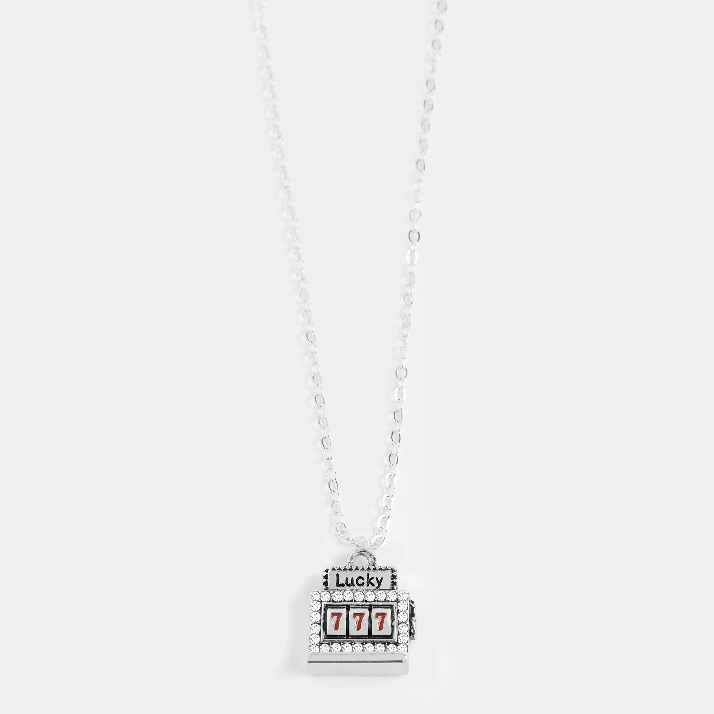Lucky 7 Necklace - Silver