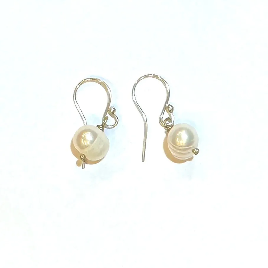Magdalena Pearl Drop Earrings
