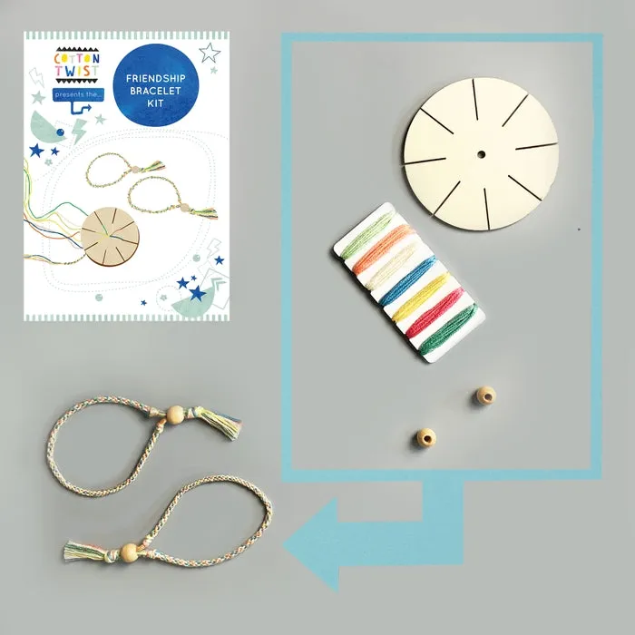Make Your Own Friendship Bracelet Kit by Cotton Twist