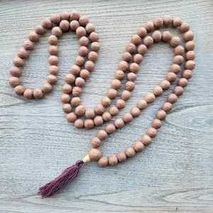 Mala Bead Bodhi Seed Necklace