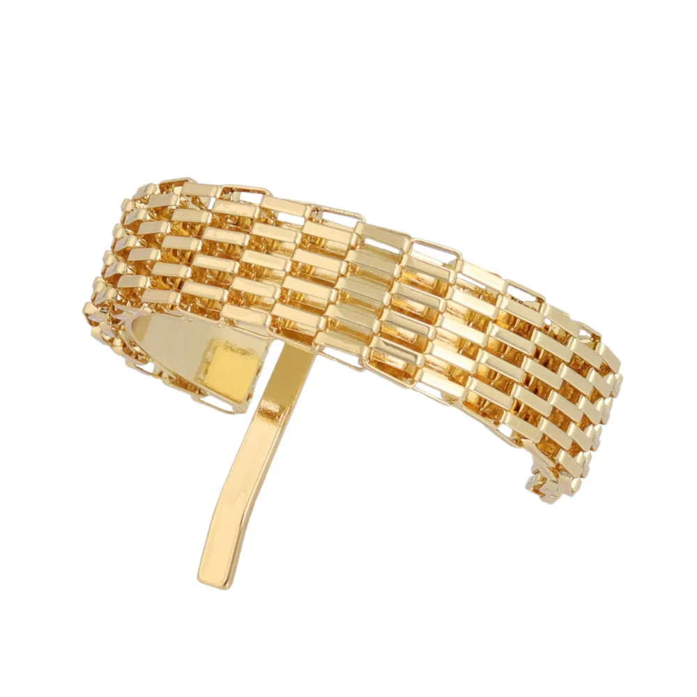 Mesh Arch Ponytail Cuff