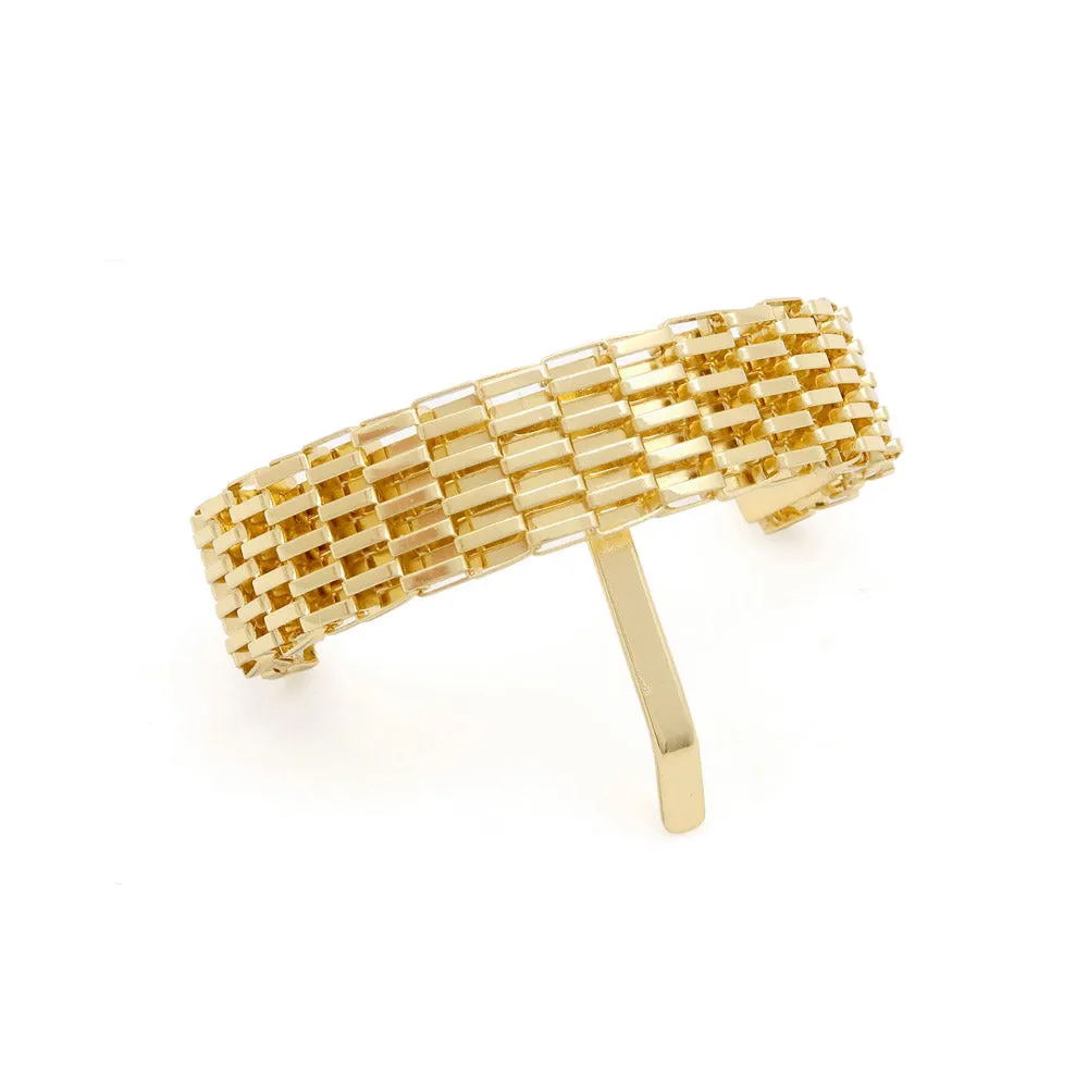 Mesh Arch Ponytail Cuff