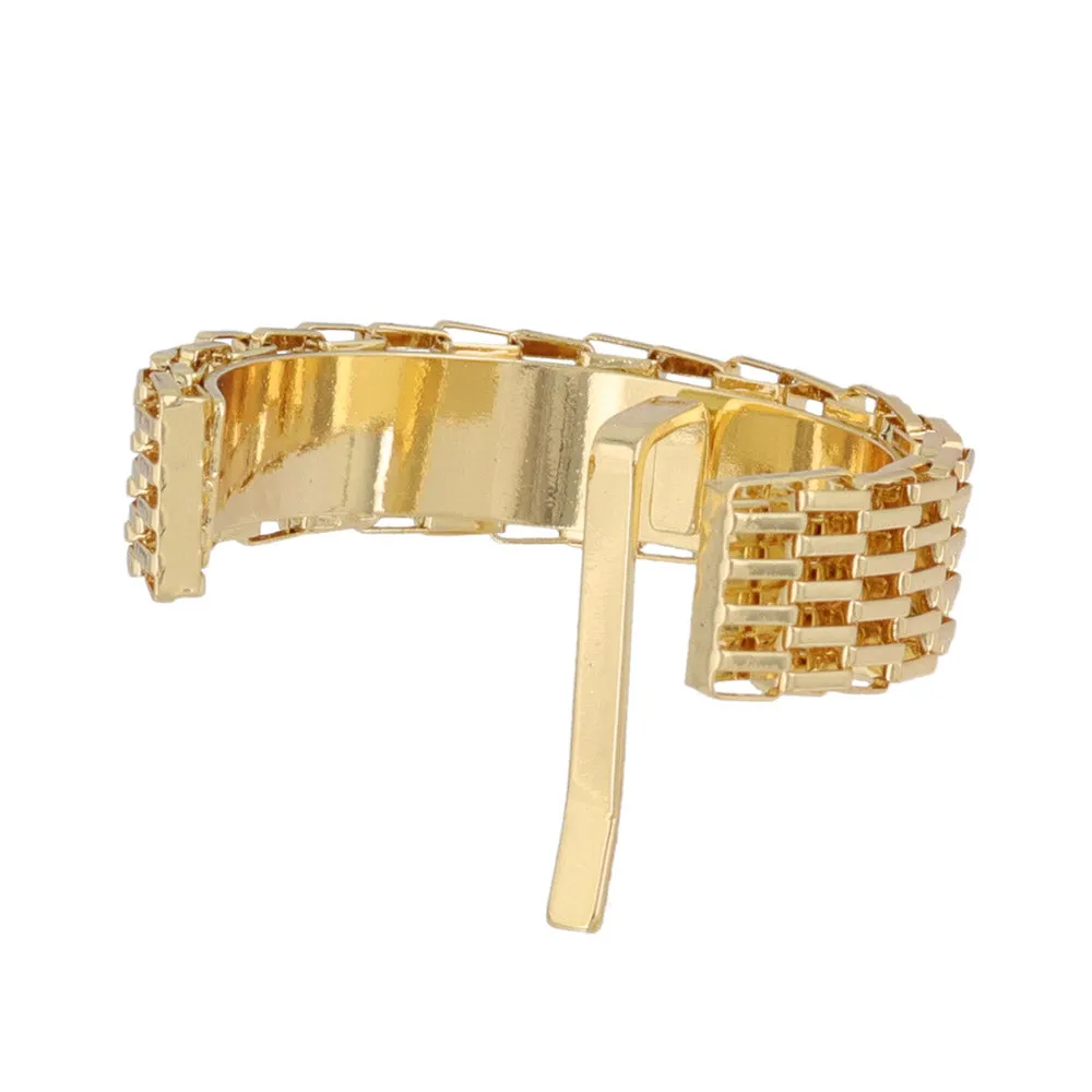 Mesh Arch Ponytail Cuff