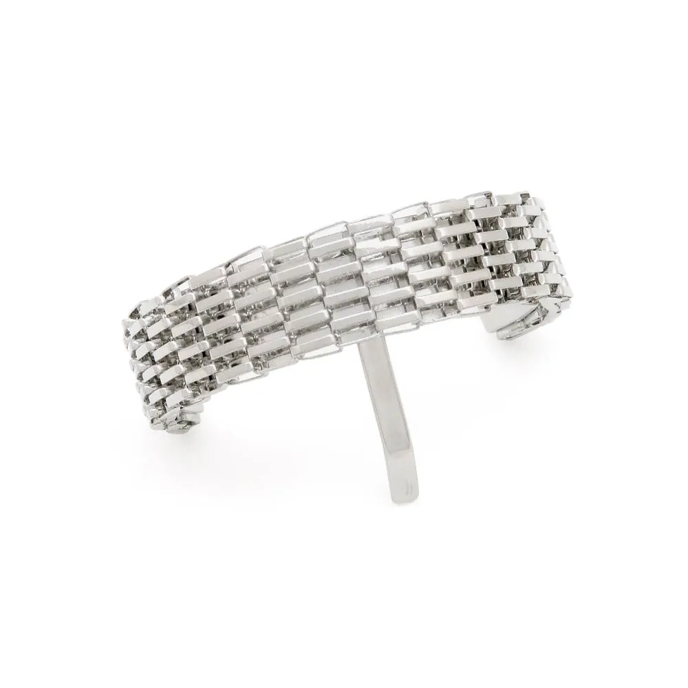 Mesh Arch Ponytail Cuff