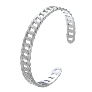 Minimalist Chain Bracelet in Stainless Steel