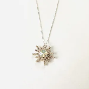 Moonlight Snowflake Necklace