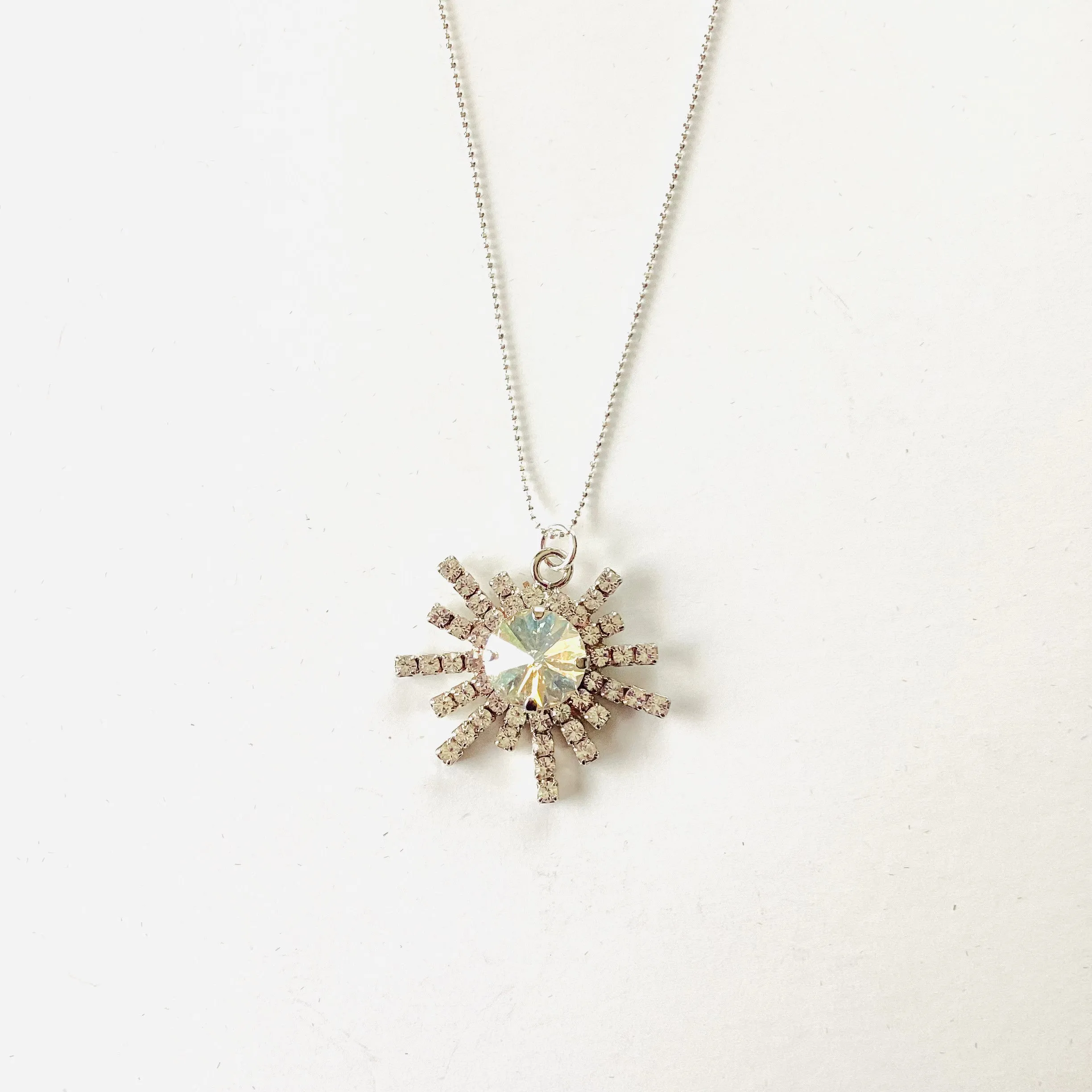 Moonlight Snowflake Necklace