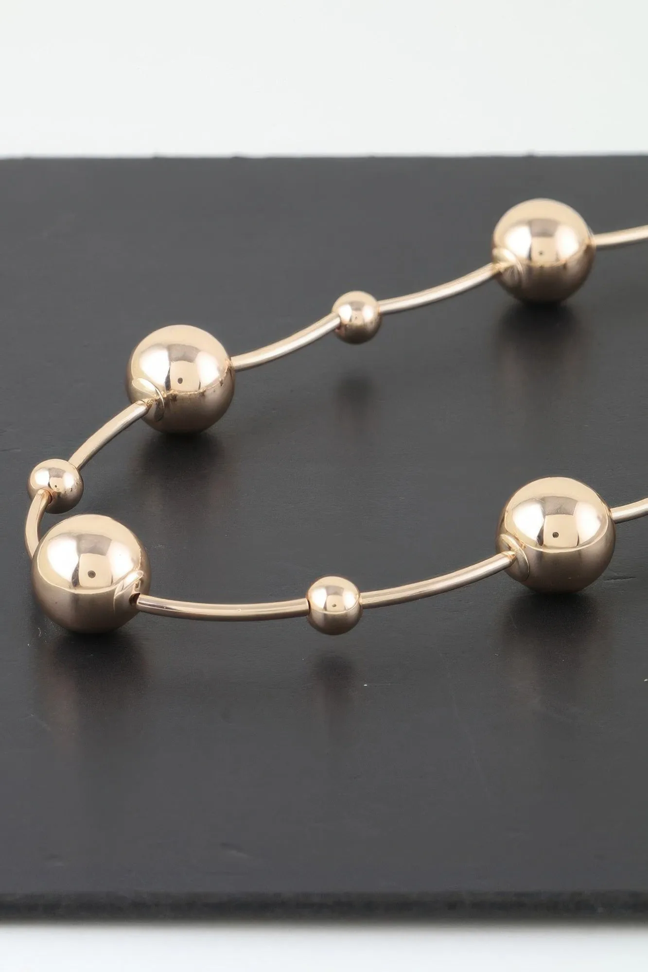 Multi Shiny Orb Necklace