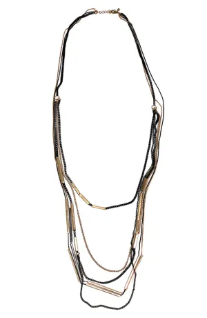 Multi String Necklace