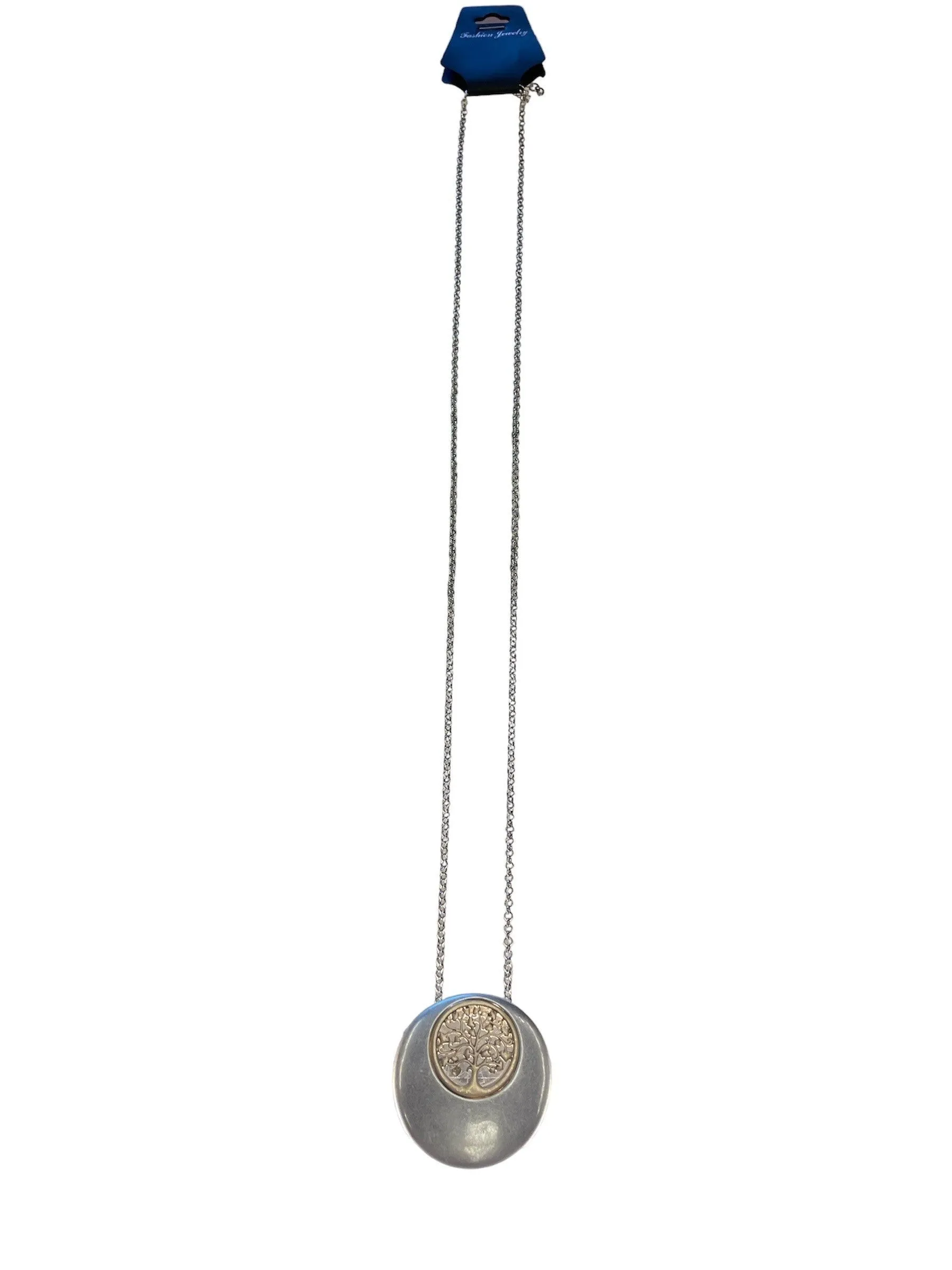 Necklace Long Silver