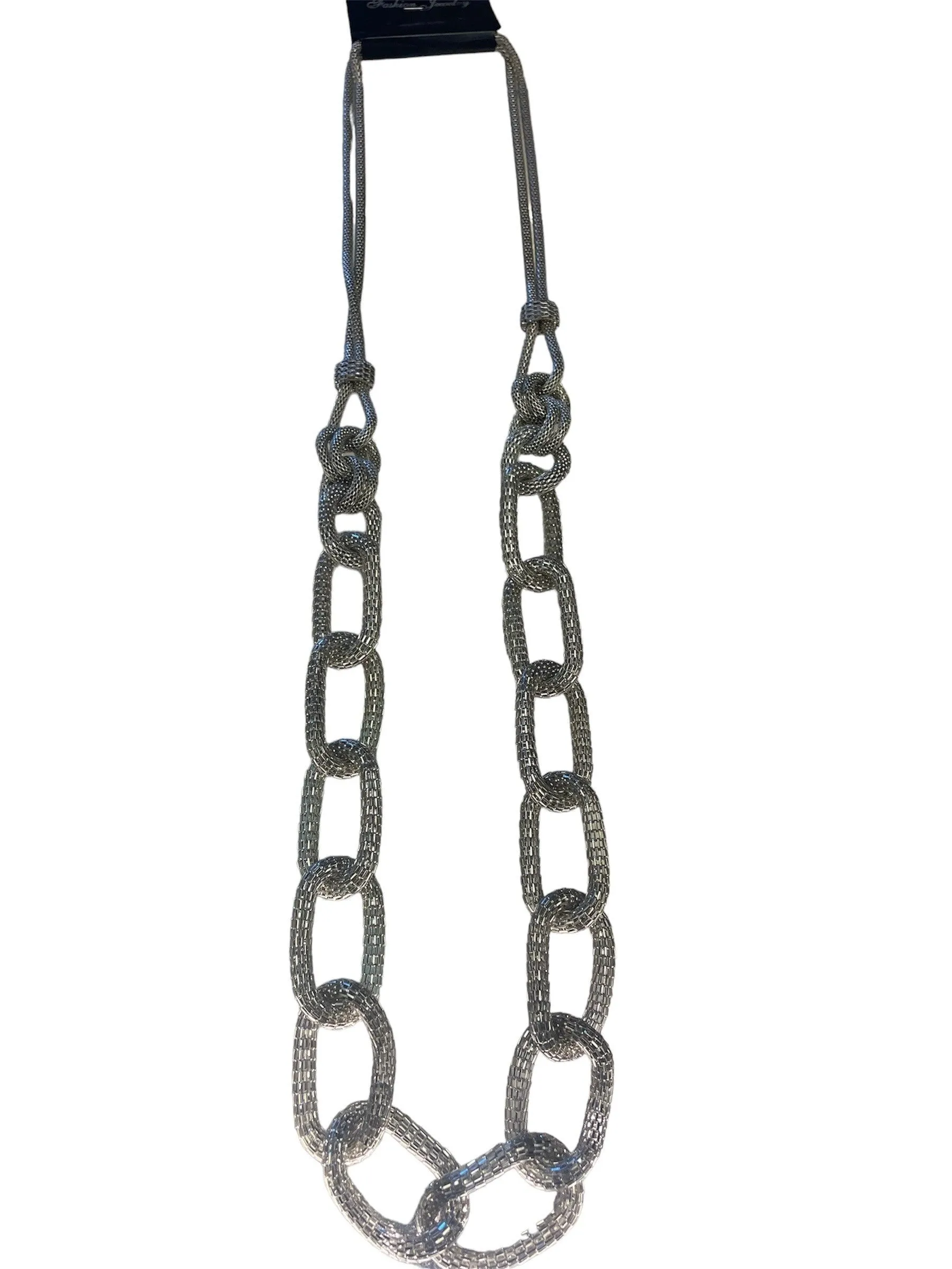 Necklace Long Silver